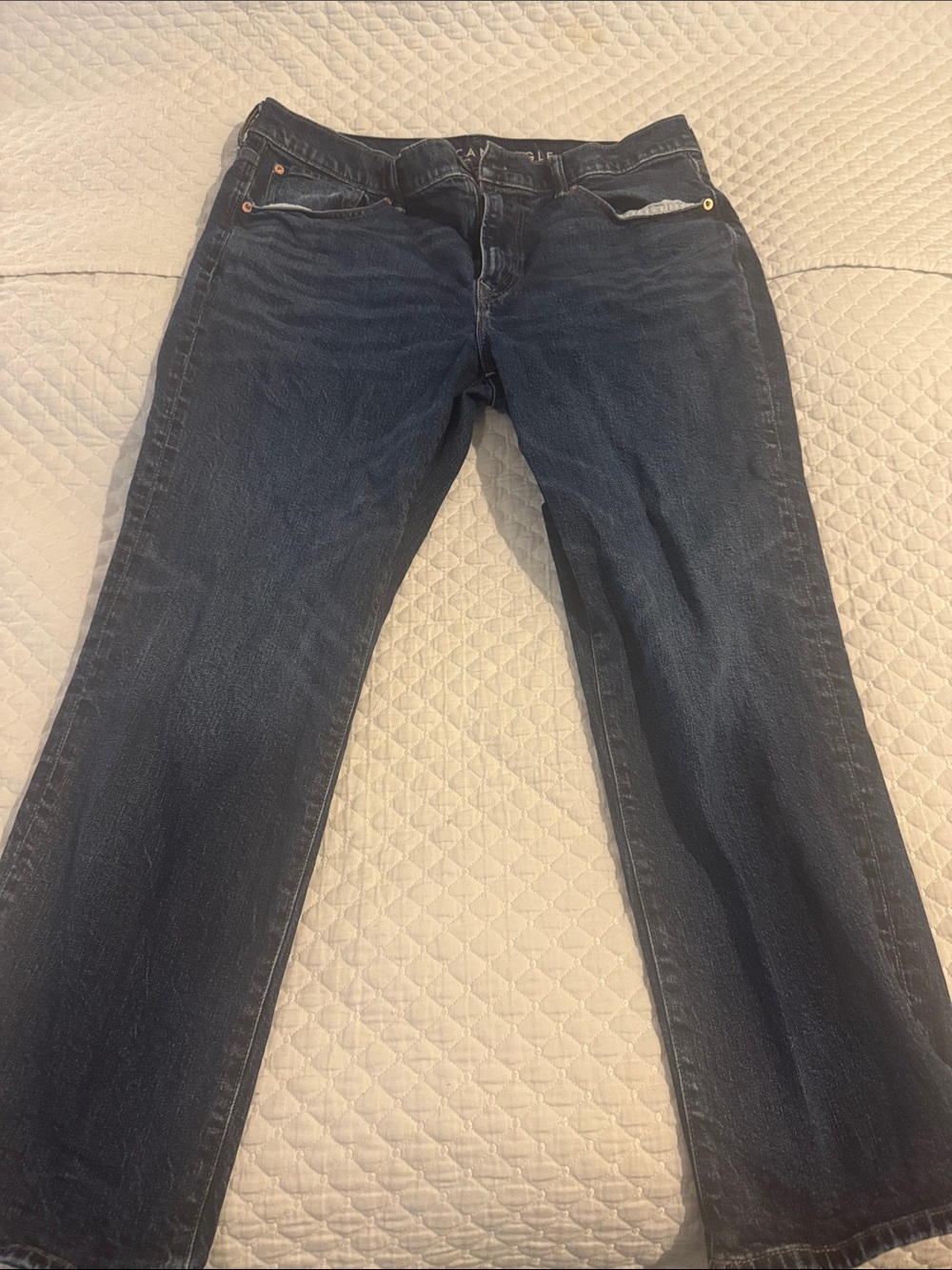 American Eagle Outfitters Dark Blue Denim Jeans